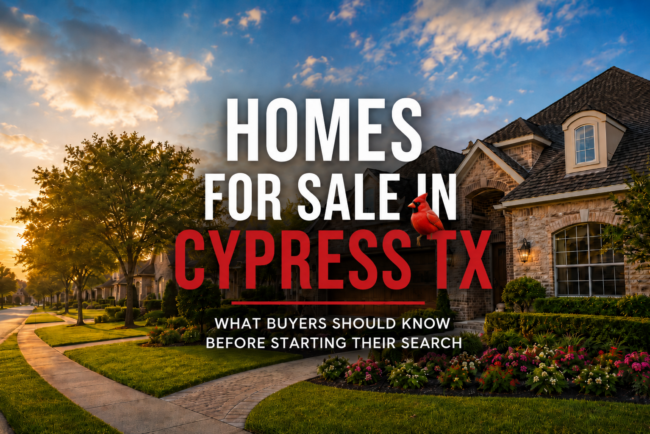 Cypress Home for Sale