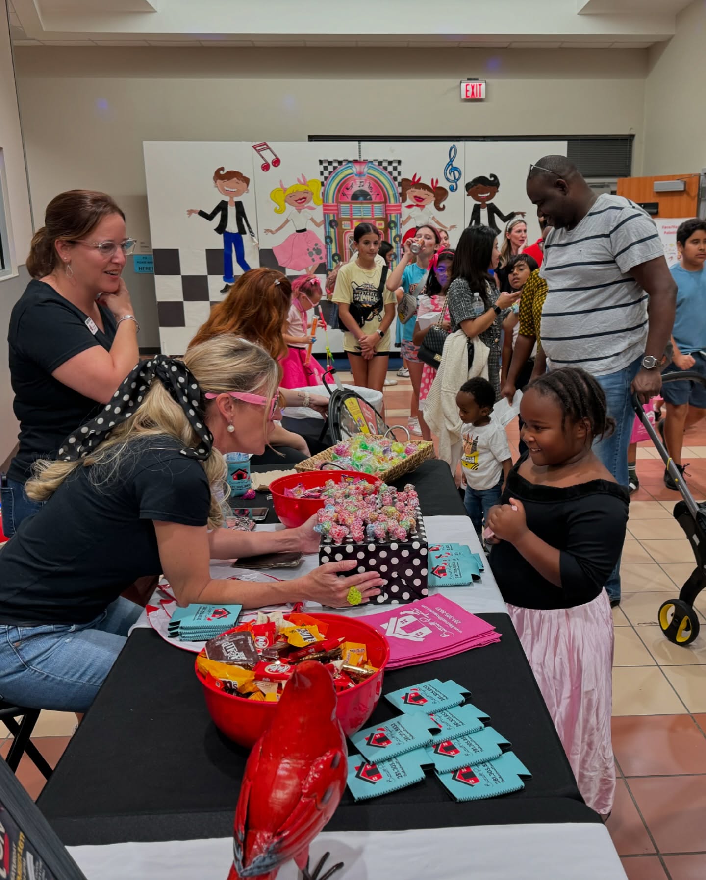 Boutwell Properties at Keith Elementary Sock Hop school festival