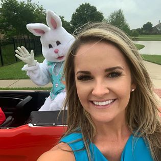 Boutwell Properties Easter Bunny community drive covered by Channel 2